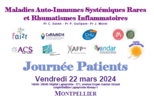 Rendez-vous à Montpellier pour apprendre et partager en présence de professeurs en rhumatologie